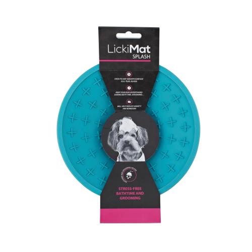 LickiMat Splash Slow Feeder for Dogs & Cats