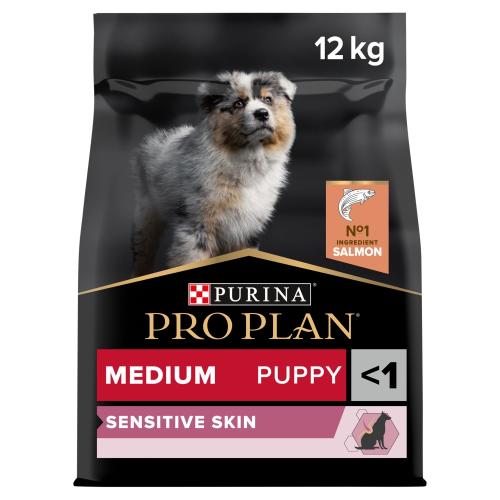PRO PLAN Sensitive Skin Medium Rich in Salmon Dry Puppy Food