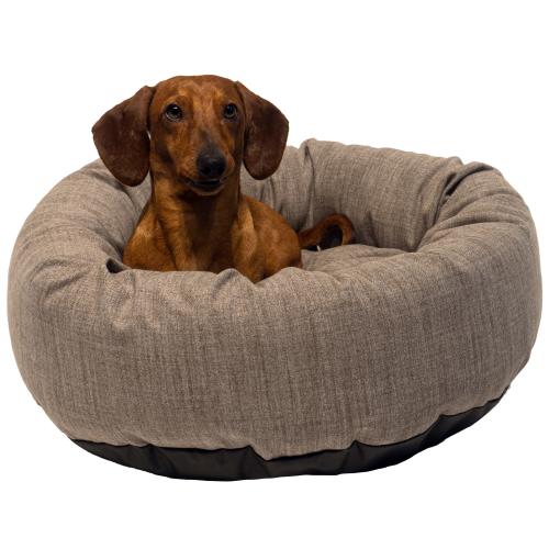 Danish Design Allsorts Grey Donut Dog Bed