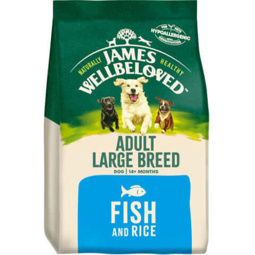 James Wellbeloved Fish & Rice Large Breed Dry Adult Dog Food