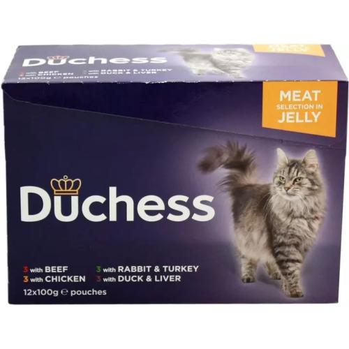 Duchess Meat Selection in Jelly Wet Cat Food