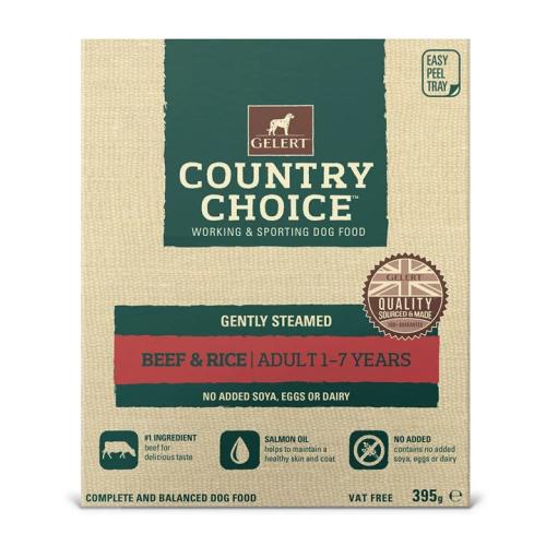 Gelert Country Choice Beef & Rice Wet Cat Food