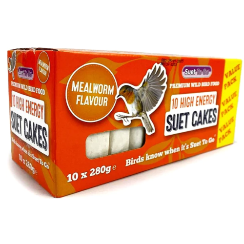 Suet To Go Mealworm Suet Cakes for Birds