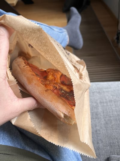 Pepperoni pizza from Lubaszka cover