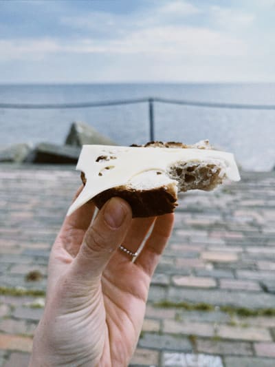 Chałupy, cheese, butter and the view cover
