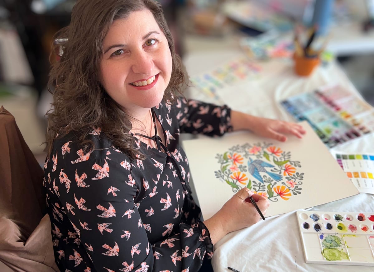 Watercolor Confidence