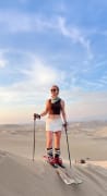 Skiing in the desert in Peru!