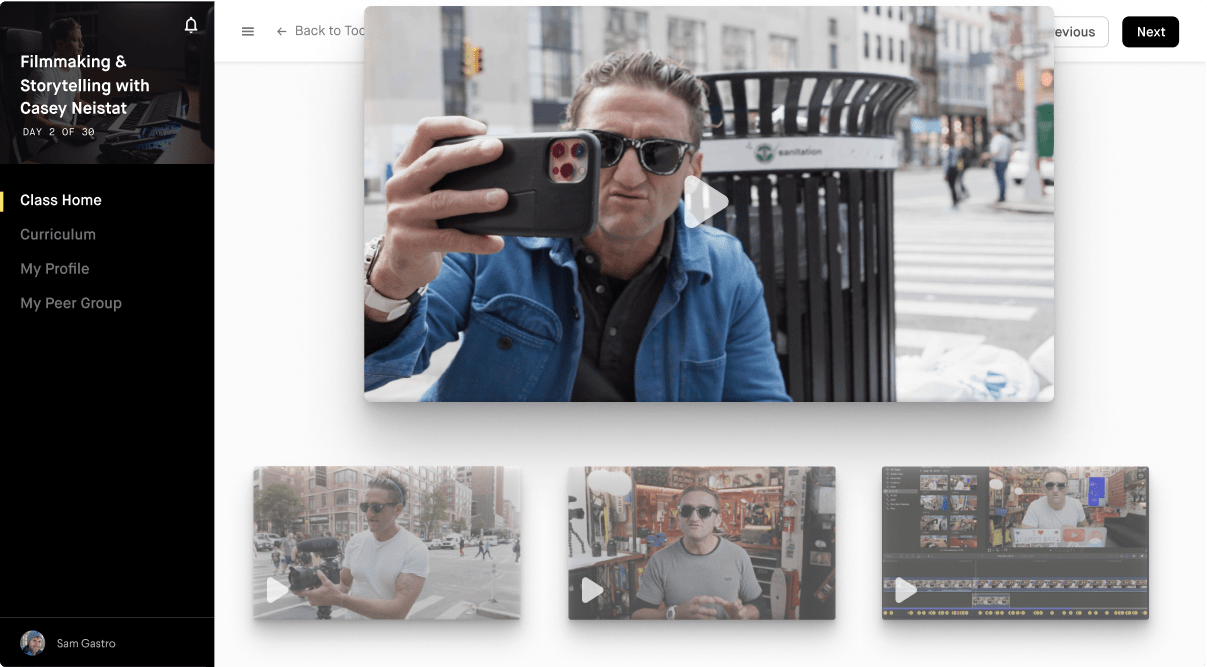 30-Day Class with Casey Neistat