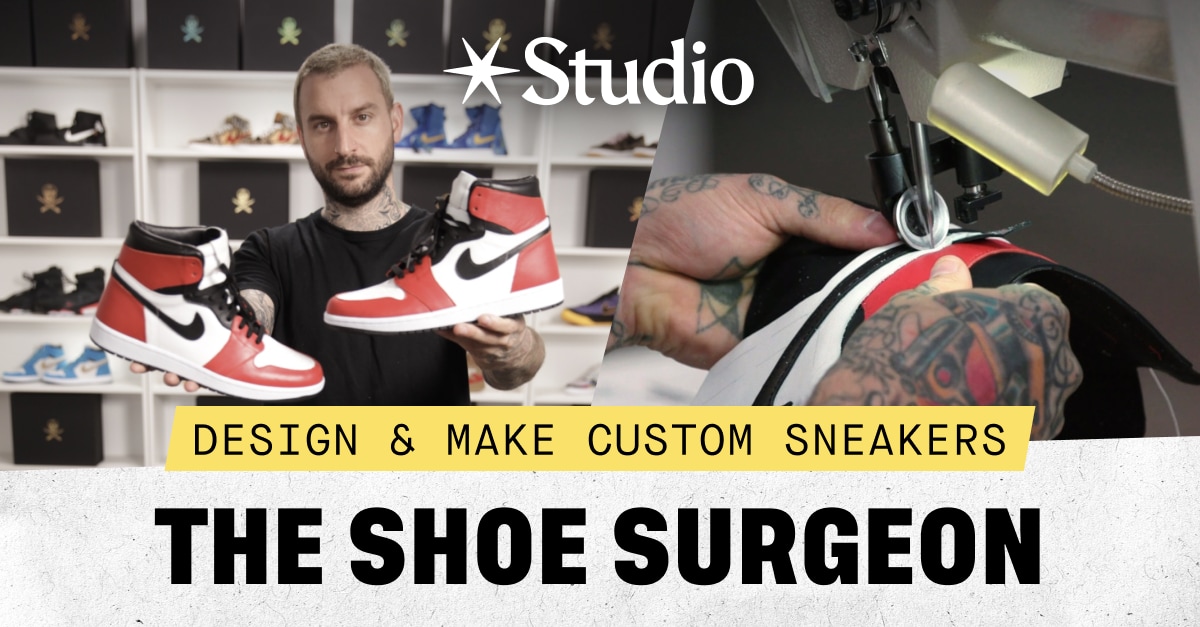 Join The Shoe Surgeon's 30-Day Sneaker Making Class