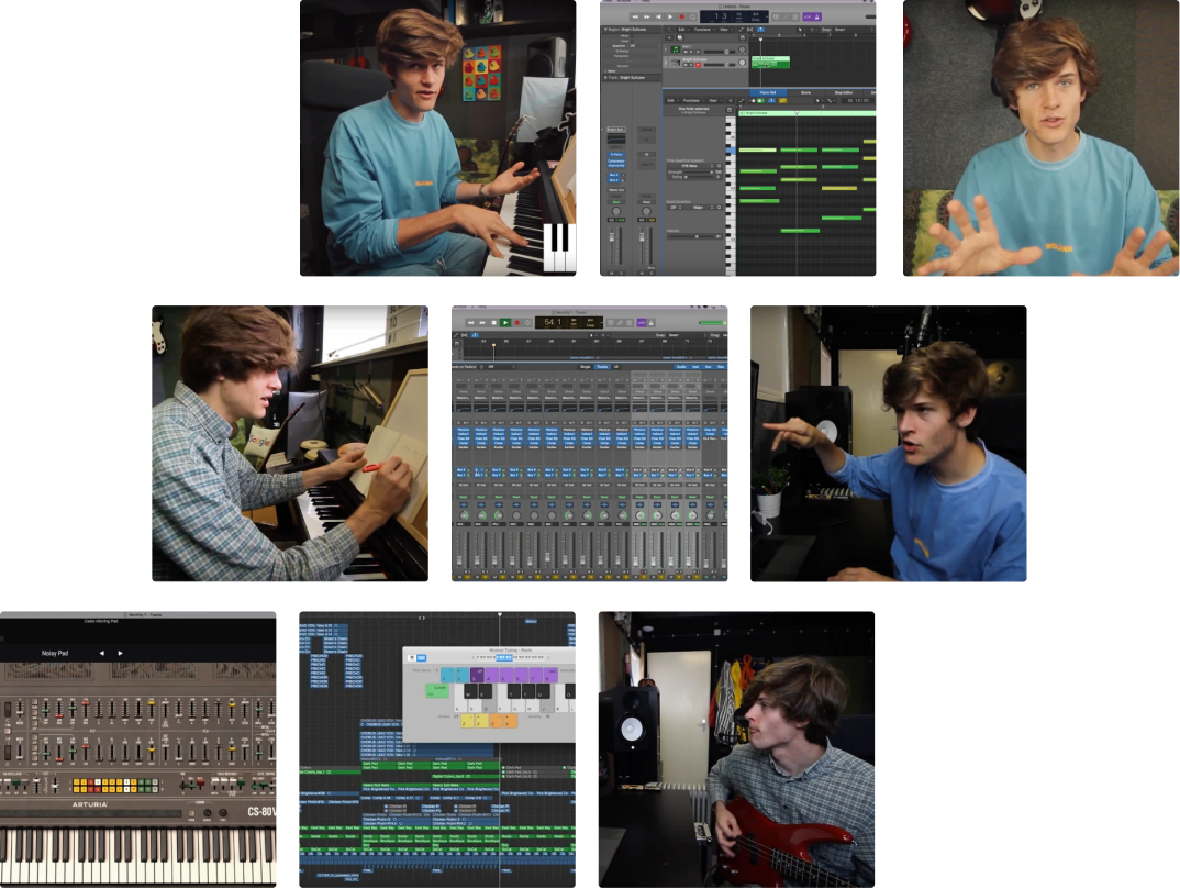 Class overview collage