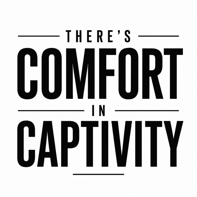 There's Comfort In Captivity.