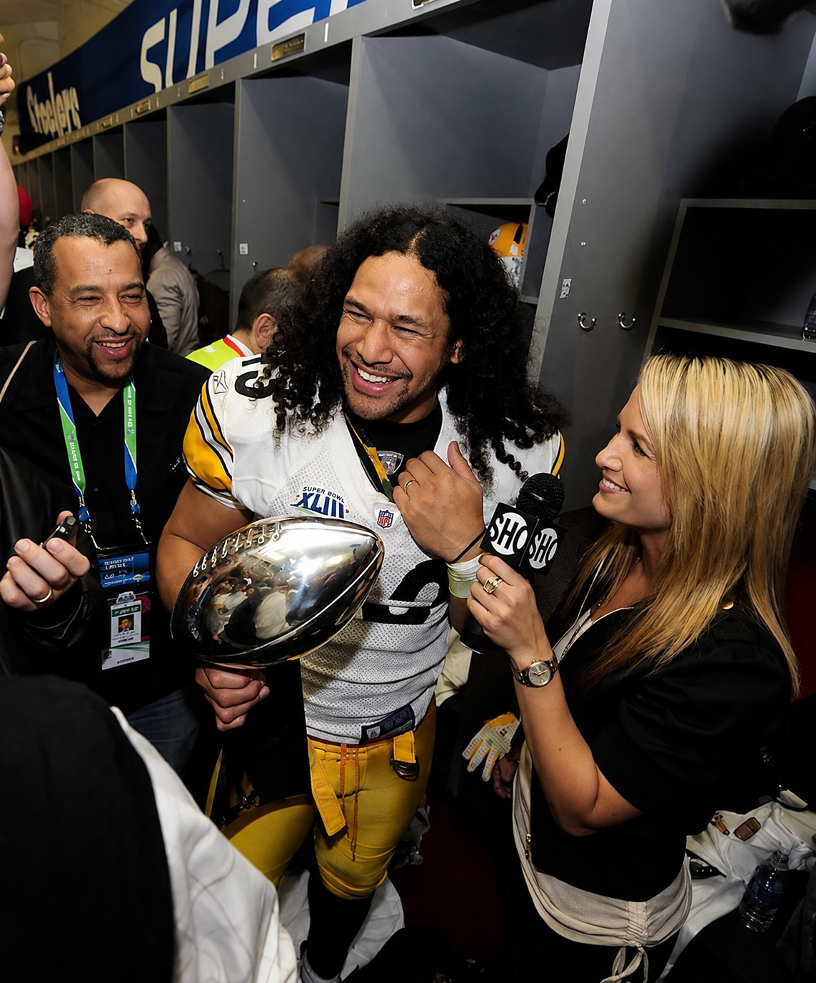 Super Bowl XLIII Steelers Locker Room | Showtime Sports testimonial photo