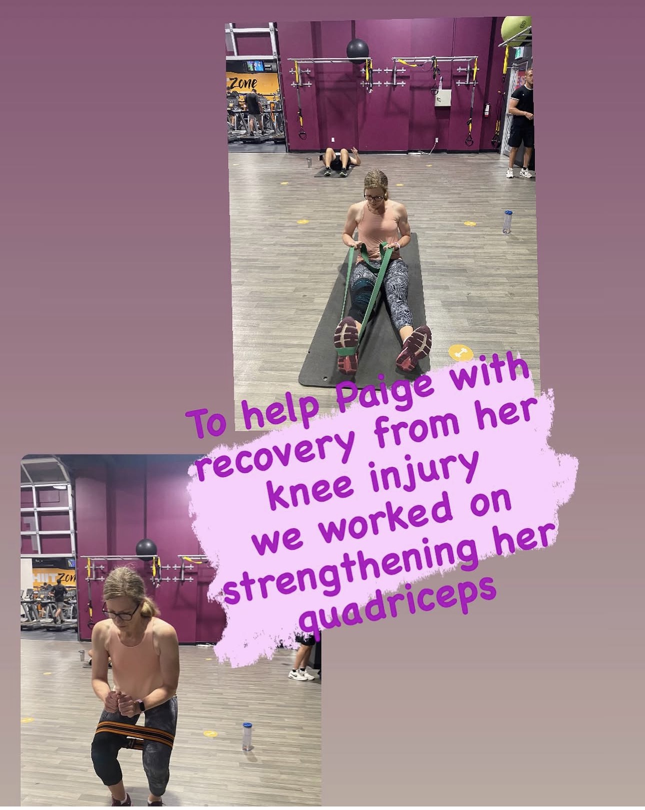 Customer testimonial photo