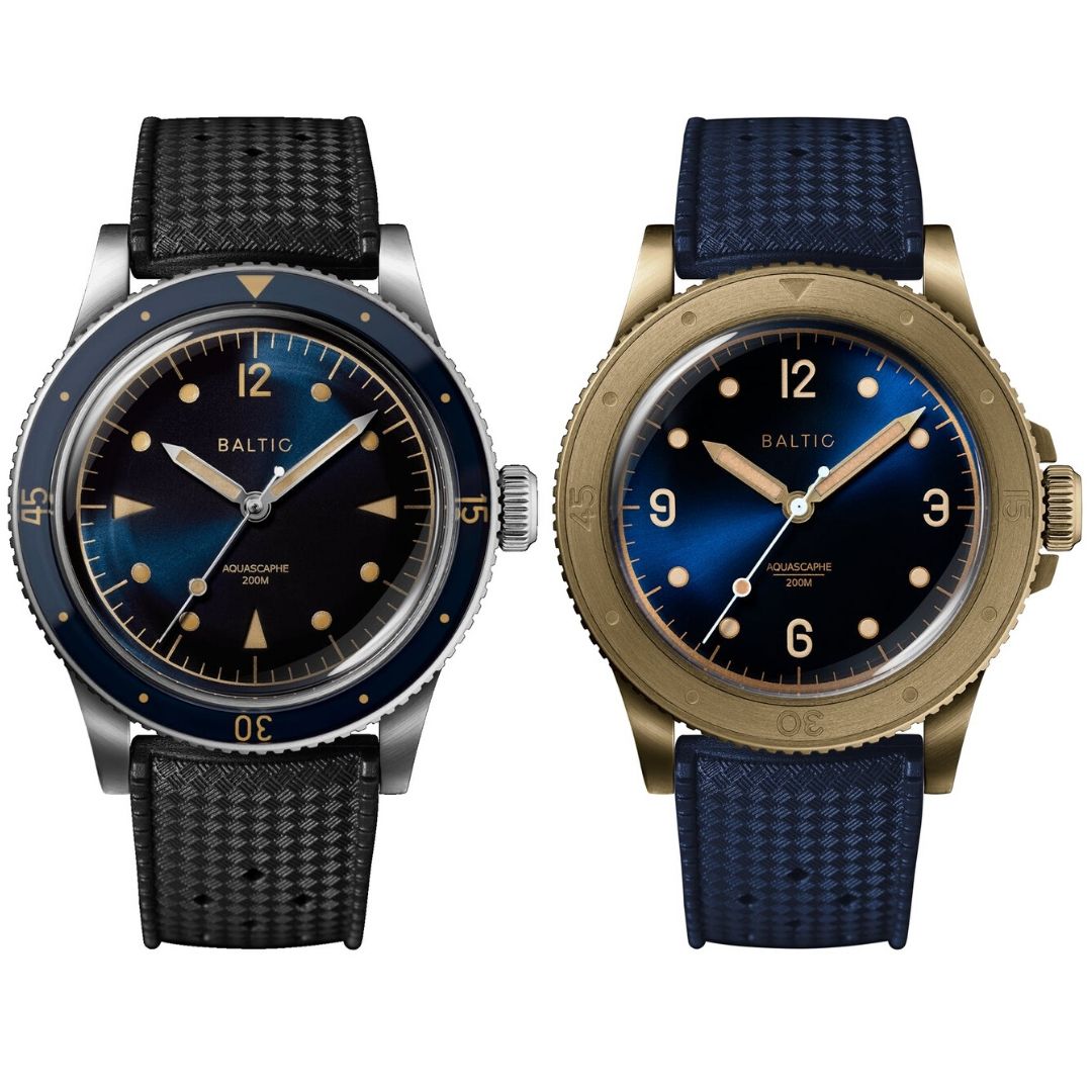 Baltic Aquascaphe Bronze Blue Gilt