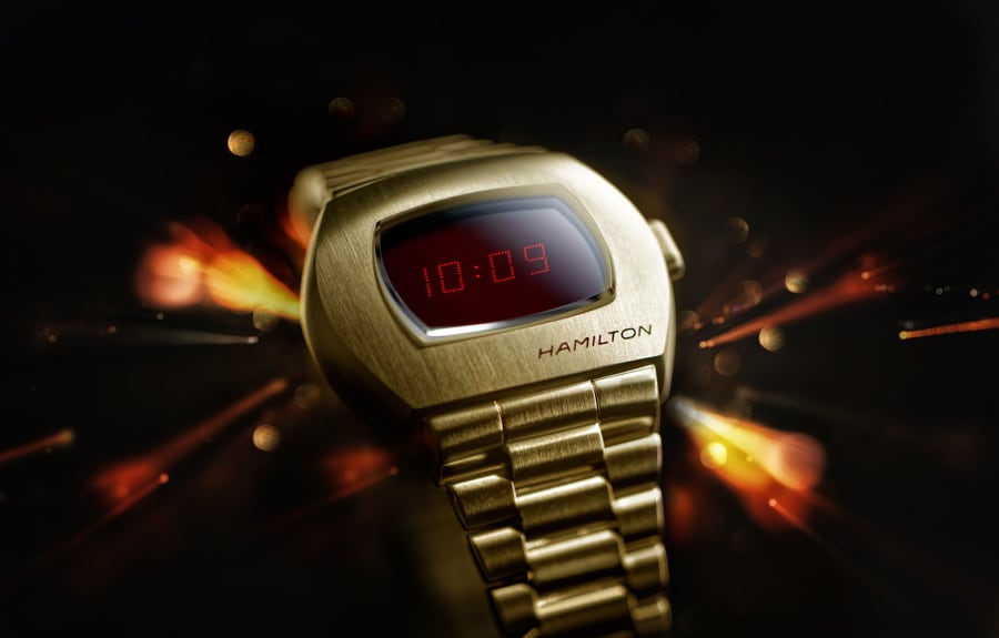Hamilton PSR PVD-coated