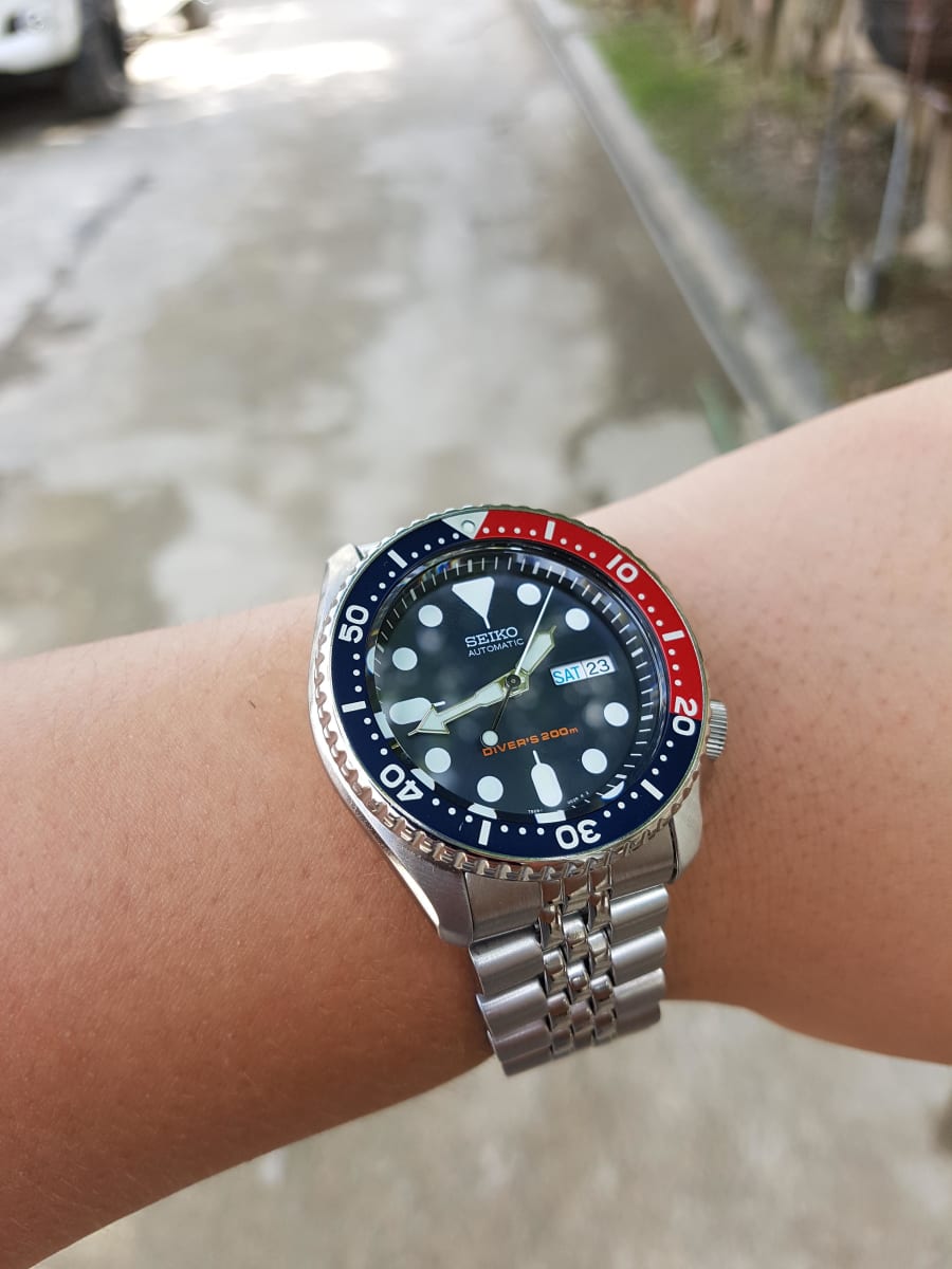SKX009 steel bracelet