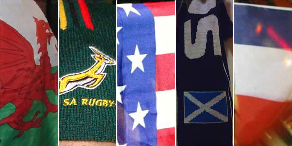 Rugby World Cup colours