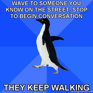 Socially Awkward Penguin