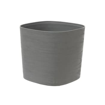 Capri outdoor pot grey L24 W24 H21