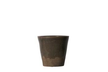 Maya pot grey D15.5 H15 - 12,5C