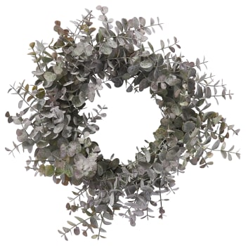 Eurelia wreath 34X34X10 cm, Dusty Green