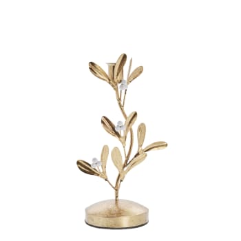 Missia candlestick 14.5X9.5X25 cm, L. Gold