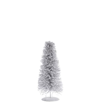 Alivia tree 13X13X30 cm, White