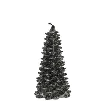 Trelia decoration candle 10X10X20 cm, D. Grey