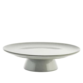 Amera cake stand 32.5X32.5X9 cm. White Sands