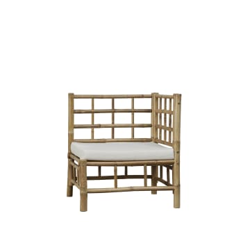 Mandisa module corner, left 70X70X80 cm, Nature/Wh