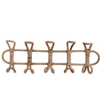 Risine coat rack 58X9X20 cm. Nature