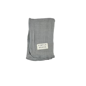 Dish Cloth Organic Muslin Grey