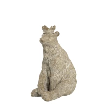 Sebina bear 13.2X10.5X20 cm, Ant. L. Gold