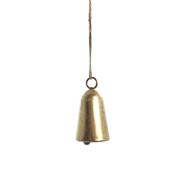 Missia bell  5X5X10 cm, L. Gold