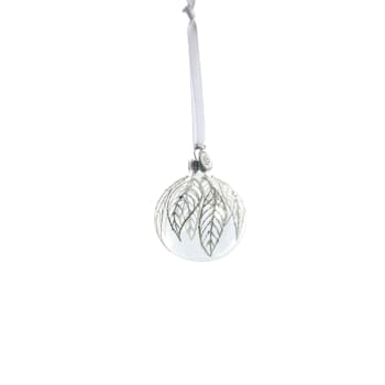 Cadelia bauble 6X6X6 cm, Clear