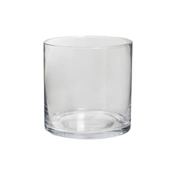 Chloe cylindervase transparent D20 H20