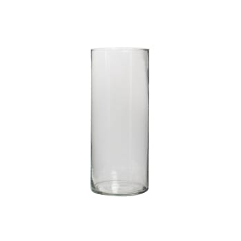 Dea cylinder vase clear D20 H50