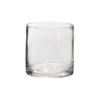 Dea cylinder vase clear D12.5 H12