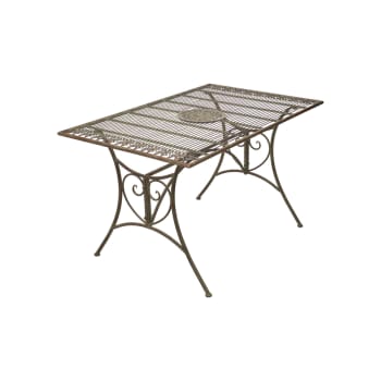 Clarise table green L130 W80 H72