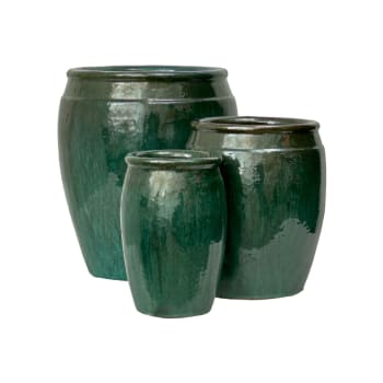 Angelo outdoor pot green D24-45 H34-61 S/3