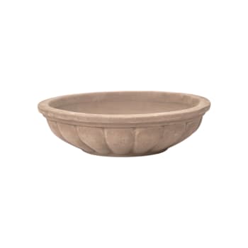 Penida bird bath brown D49 H11