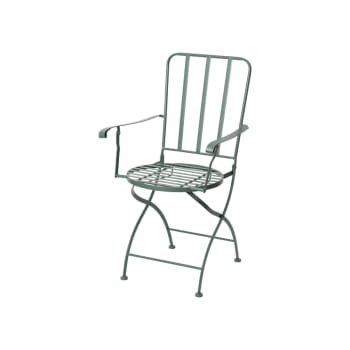 Buddy chaise vert L42 W49 H91