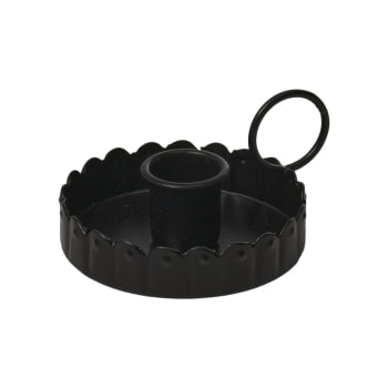 Millie candleholder black D10 H4