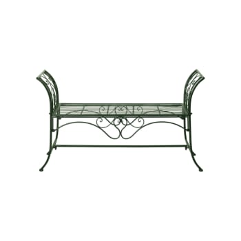 Candice bench green L42 W130 H70