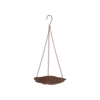 Adora bird feeder rust L24 W24 H49