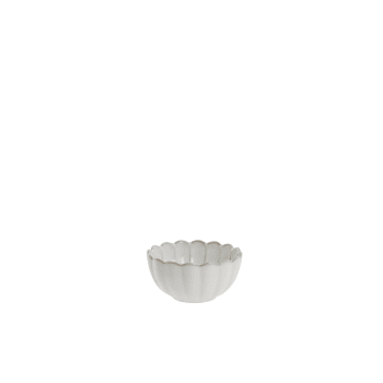 Camille bowl 8.5X8.5X4.3 cm, Off White