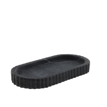 Eliana tray 25X12.5X2.5 cm, Black