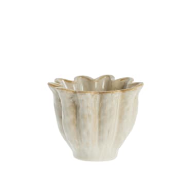 Vielle flower pot 14X14X11.5 cm, Linen