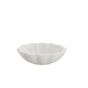 Ellia bowl 20X20X5 cm. White