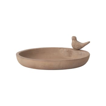 Phenix bird bath brown D35 H5